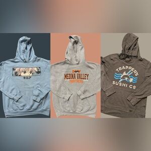 Hoodies Bundle: set of 3 Size M